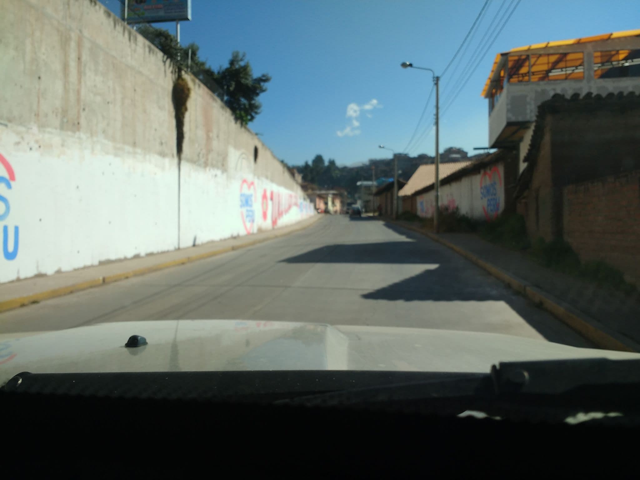 Street view near Casa Salkantay, Santiago