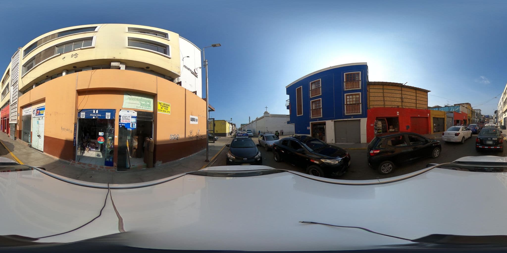 Street view near Hotels Maho, Trujillo