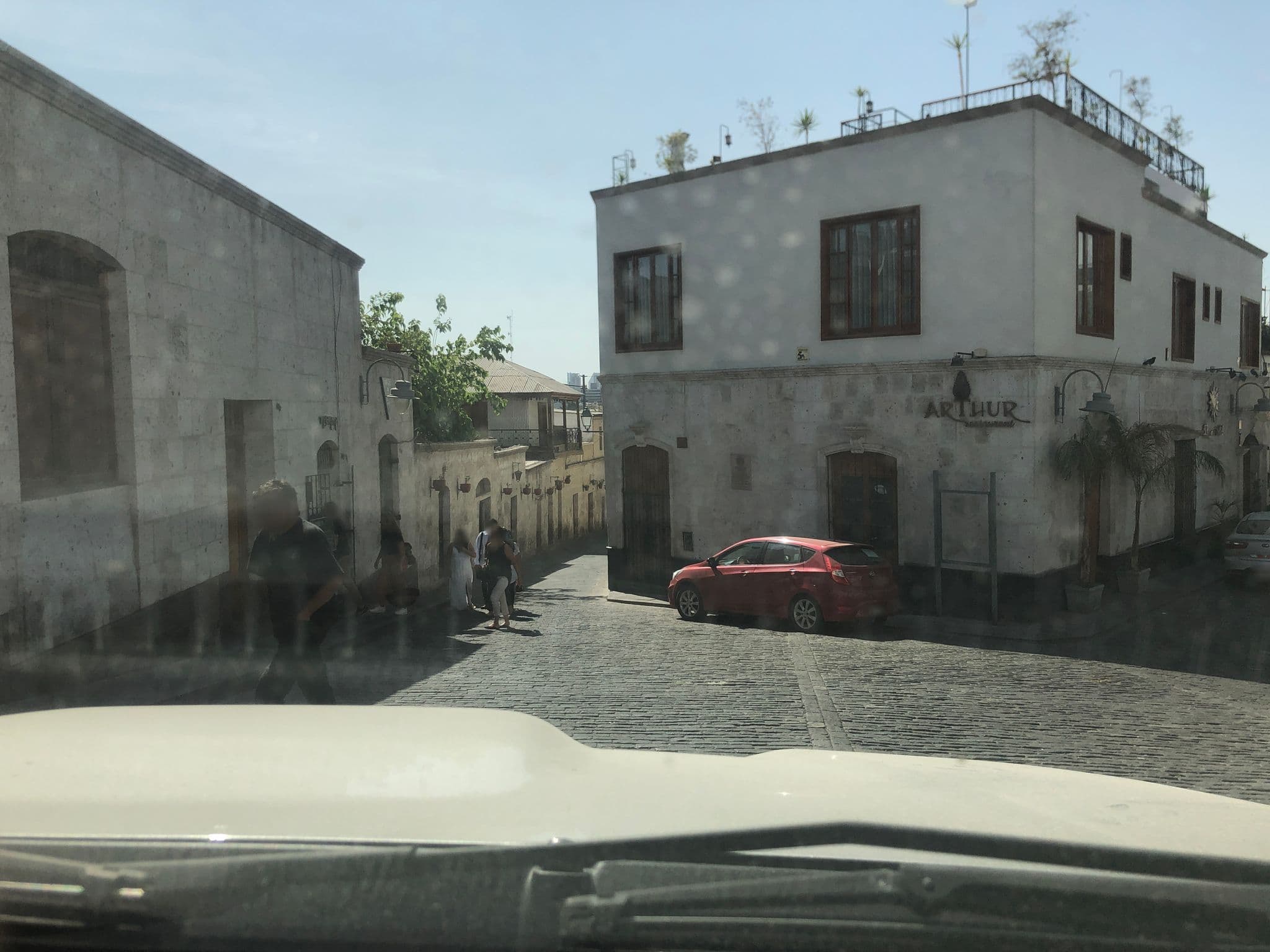 Street view near Il Riposo, Arequipa