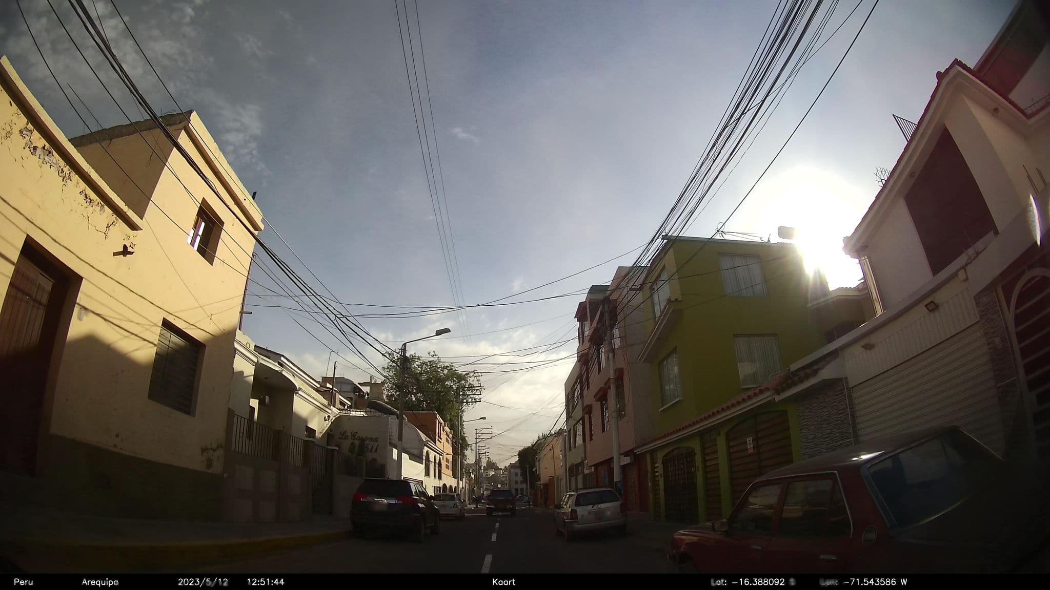 Street view near Hotel Yanahuara, Arequipa
