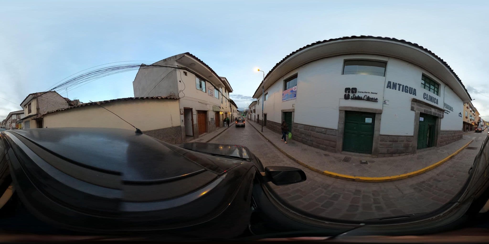 Street view near Hotel Prisma, Santiago