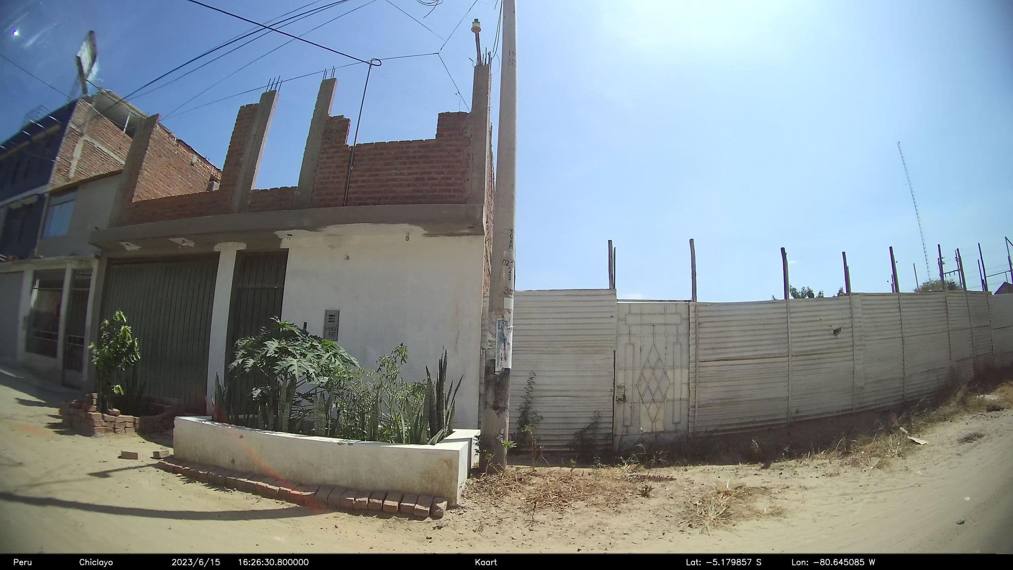 Street view near Hospedaje Galindo, Piura — © kaart_2 (CC BY-SA · Mapillary)