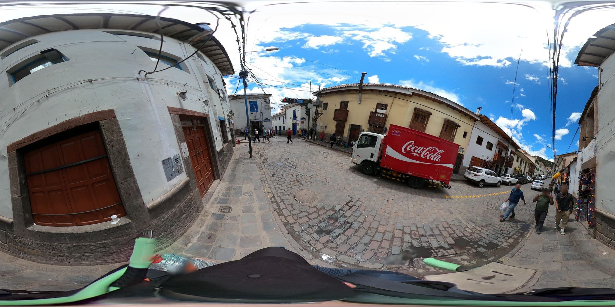 Street view near aitana’s house, Wanchaq