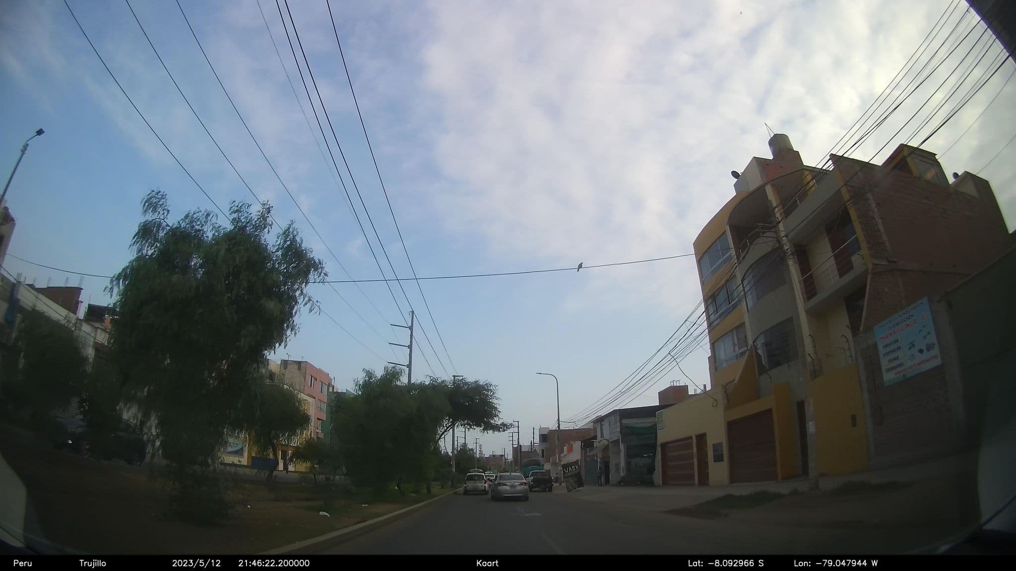 Street view near Hostal Los Andes, Trujillo