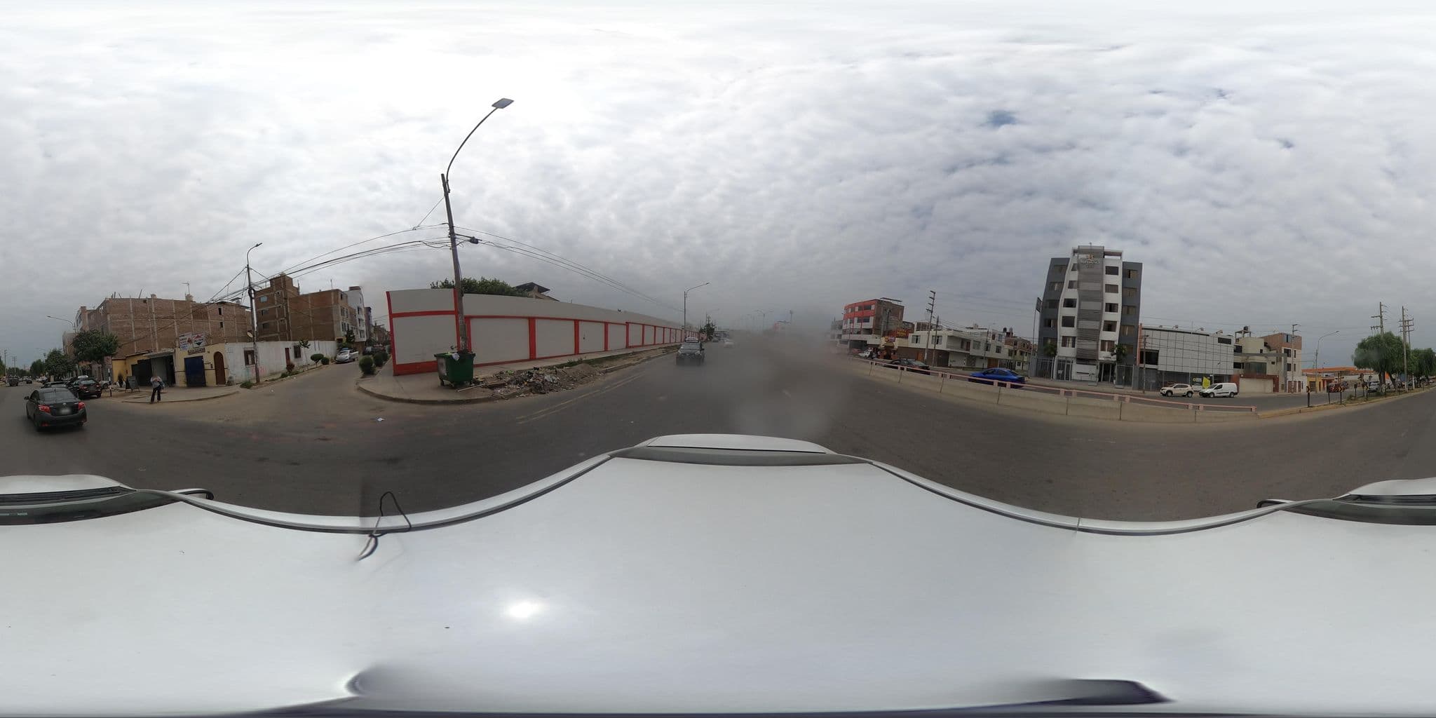 Street view near Hotel Médano, Trujillo