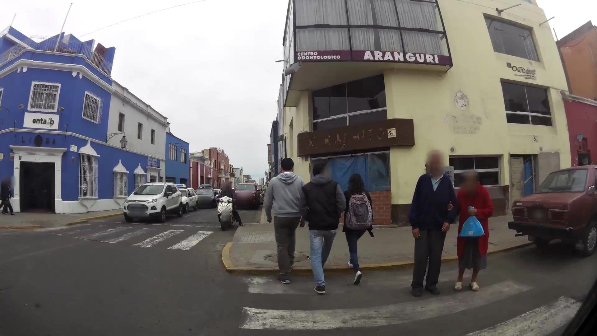 Street view near Yaqta Hostel, Trujillo — © kaartcam (CC BY-SA · Mapillary)