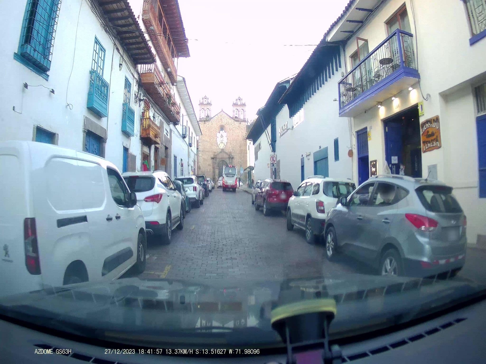 Street view near Casona Corrales, Santiago — © jaderbavaresco (CC BY-SA · Mapillary)
