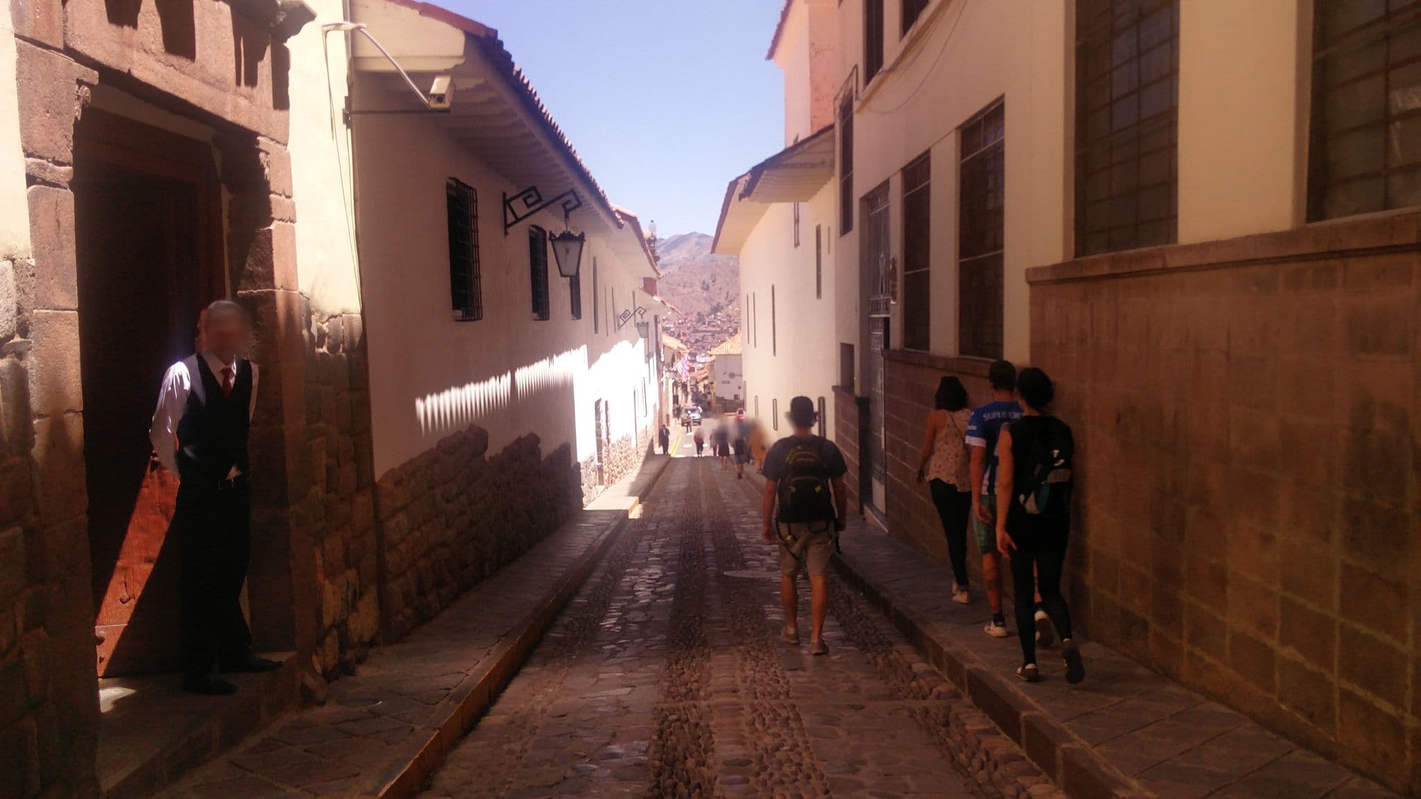 Street view near Casa Cartagena, Santiago