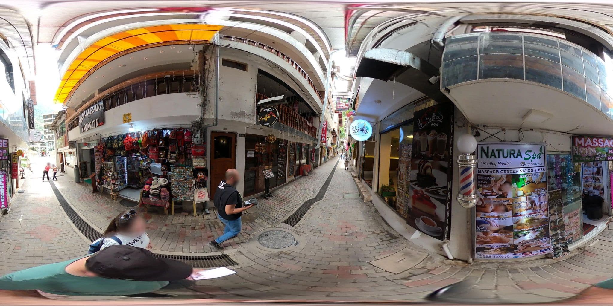 Street view near Raíces Machu Picchu, Machupicchu — © jaderbavaresco (CC BY-SA · Mapillary)