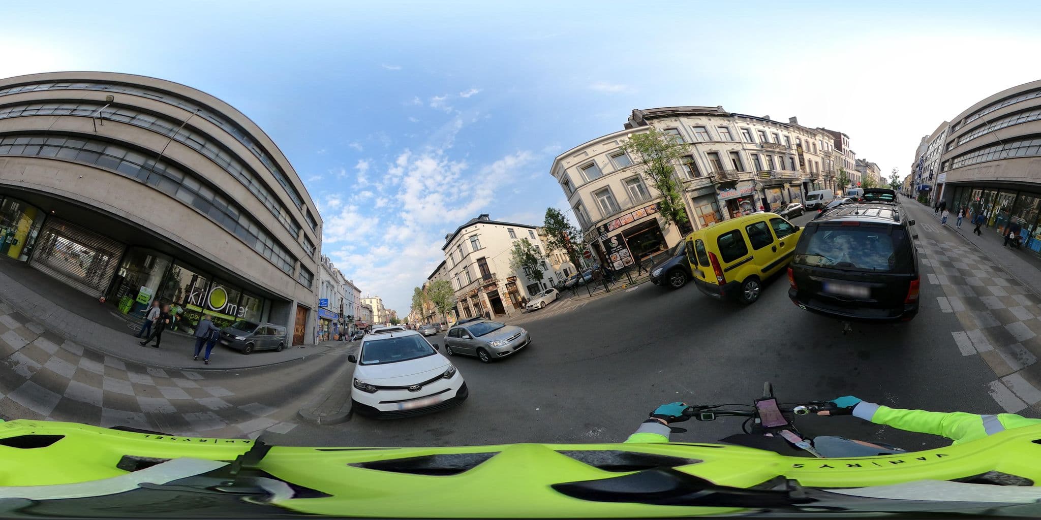 Street view near Slina Hotel Brussels, Brussels — © Stefdegreef (CC BY-SA · Mapillary)