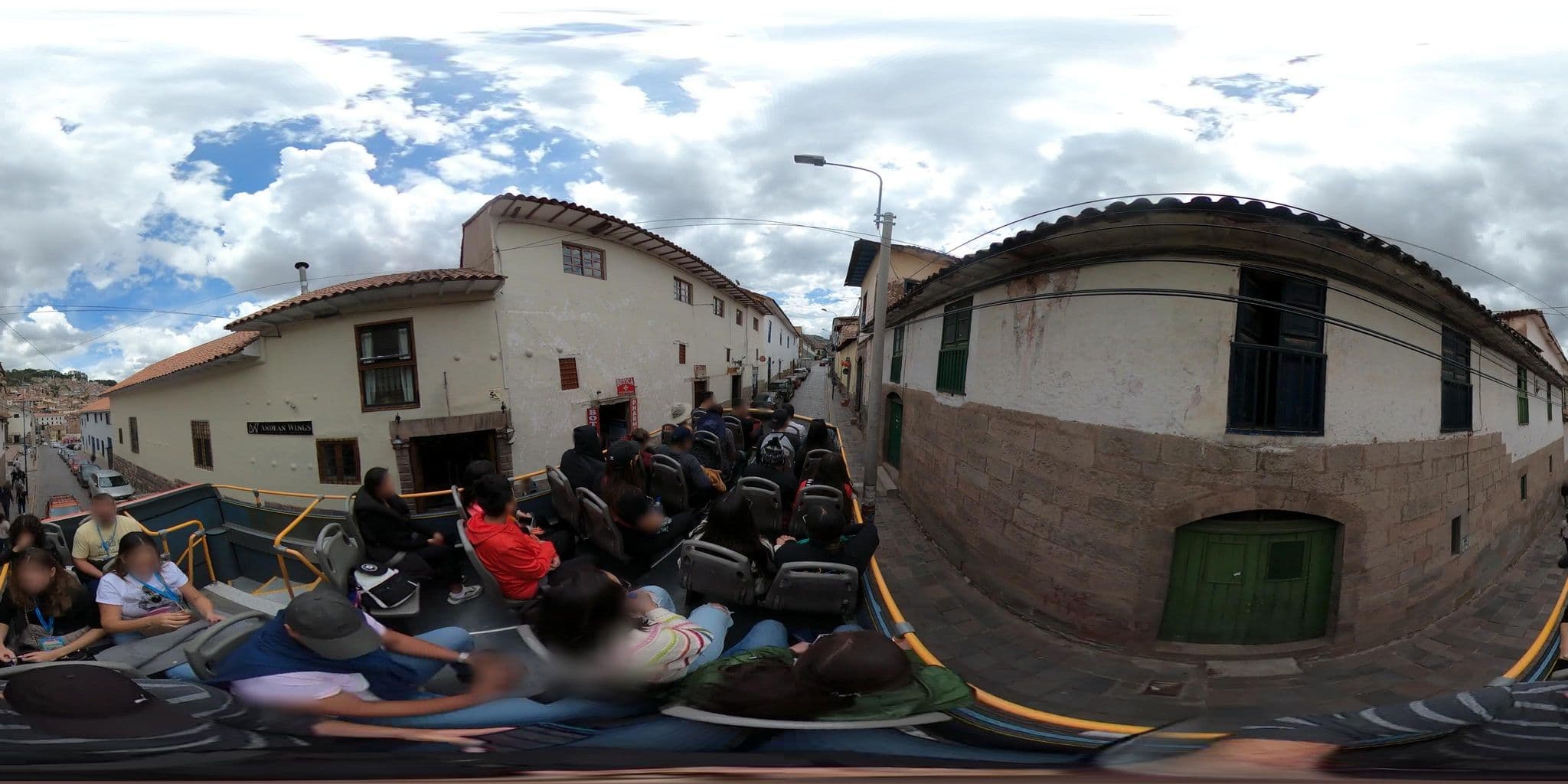 Street view near Ayni Boutique Hotel, Santiago