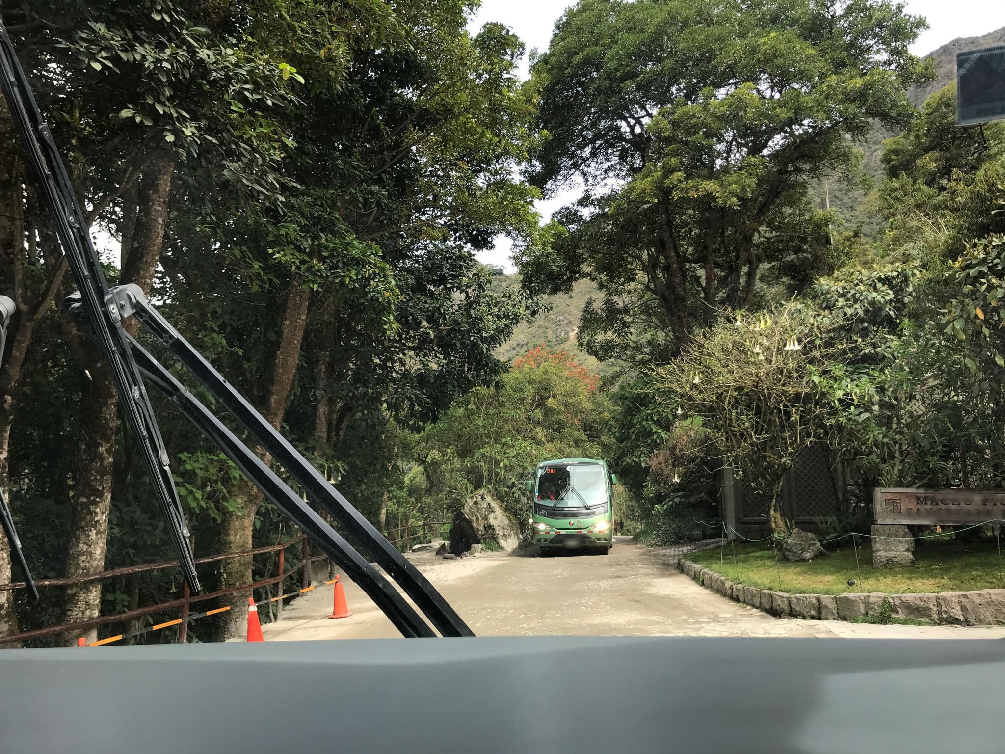 Street view near Belmond Sanctuary Lodge, Machupicchu