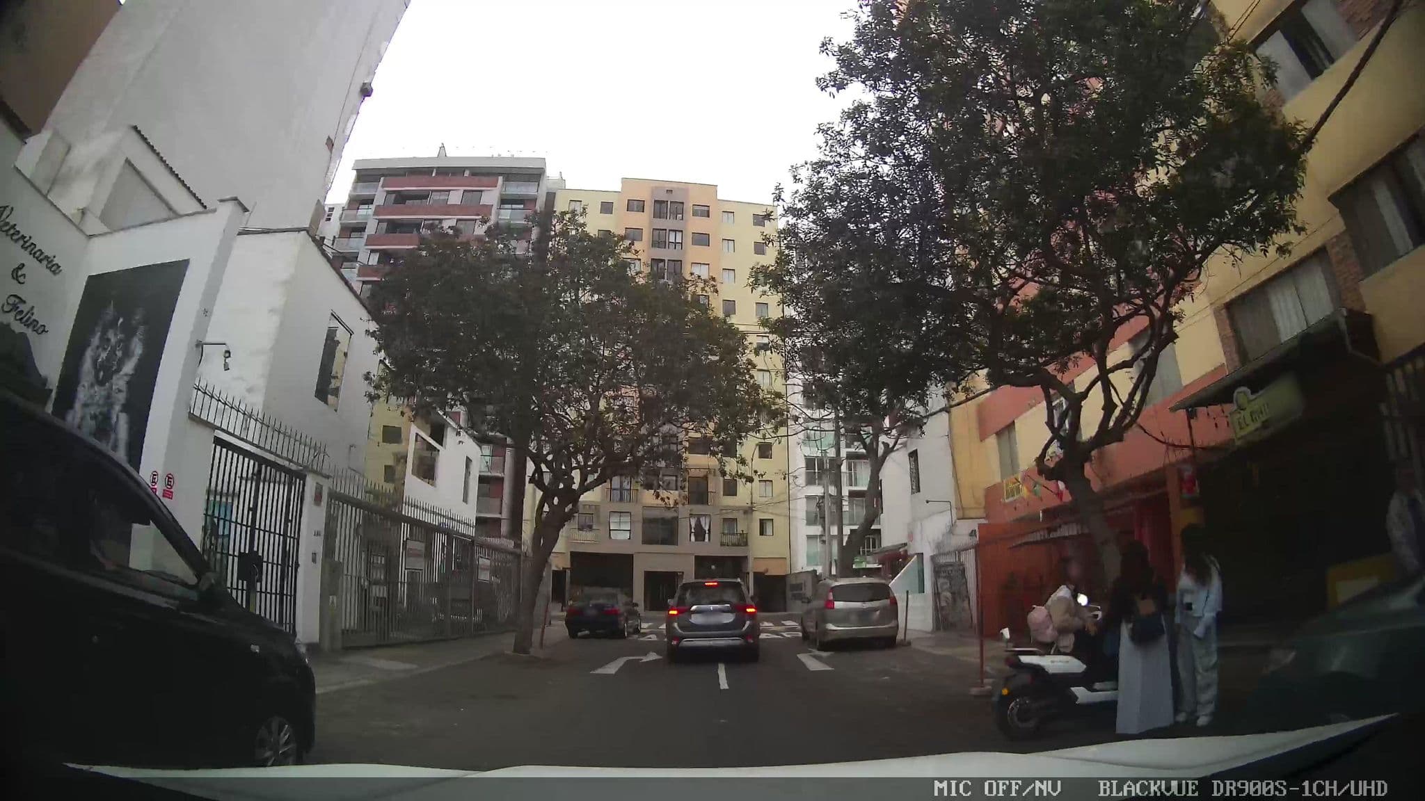 Street view near Hostal Oro Blanco, Miraflores
