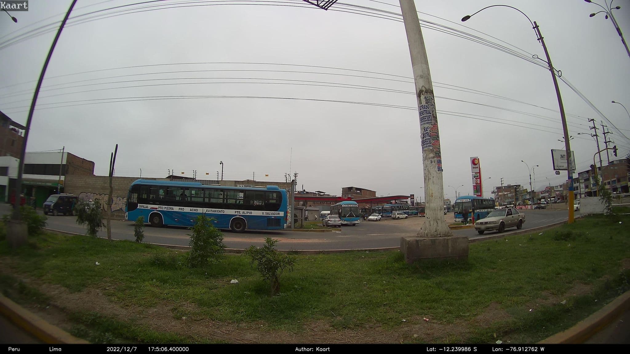 Street view near Hostal El Tumi de oro, Villa Poeta José Gálvez Barrenechea — © kaart5 (CC BY-SA · Mapillary)
