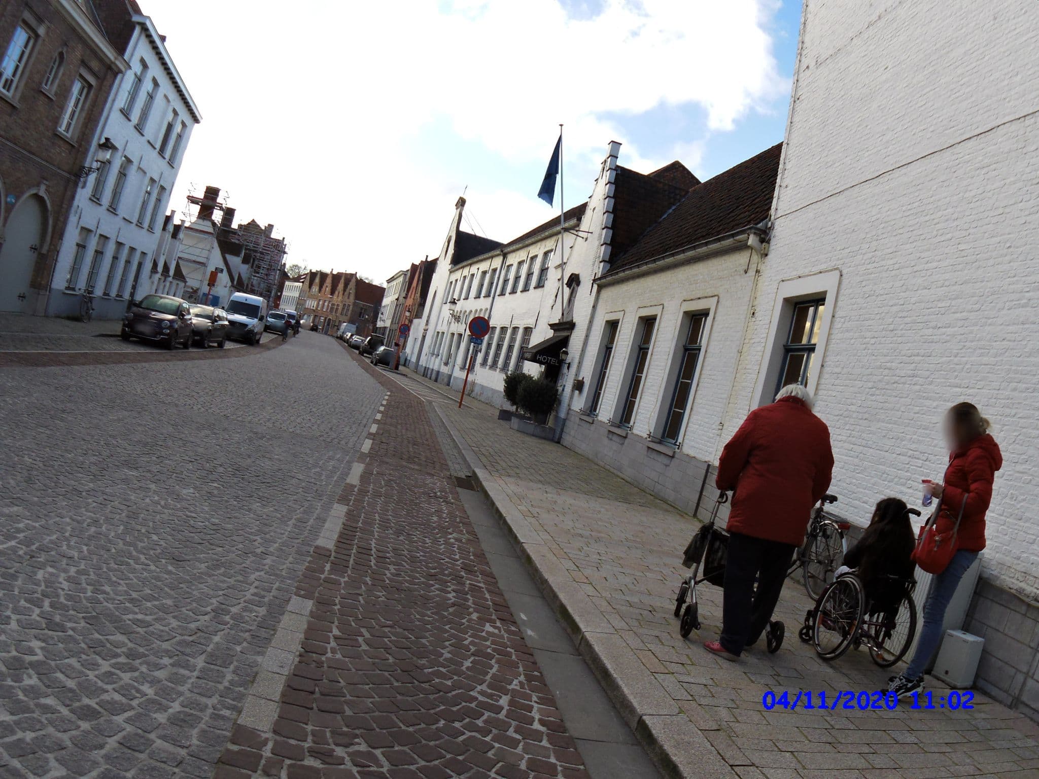 Street view near Hotel Albert I, Brugge — © thierry1030 (CC BY-SA · Mapillary)
