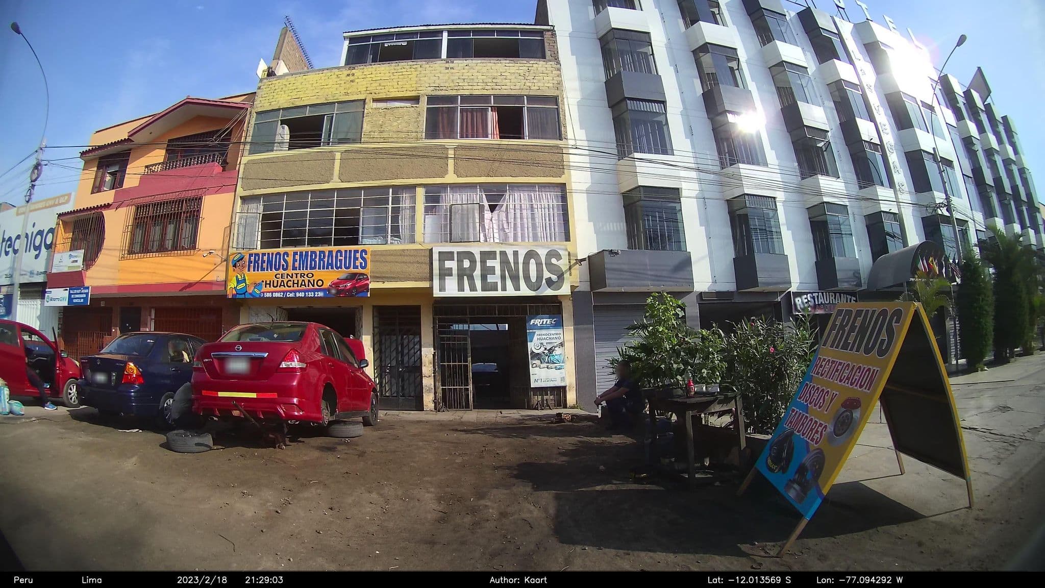 Street view near Hotel Las Vegas, Carmen De La Legua Reynoso — © kaart_2 (CC BY-SA · Mapillary)