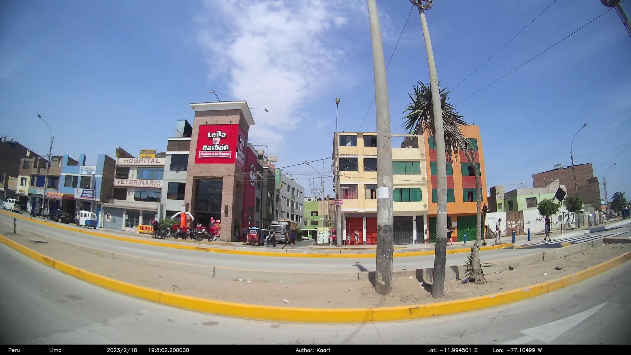 Street view near Hospedaje El Paraiso, Independencia — © kaart_2 (CC BY-SA · Mapillary)