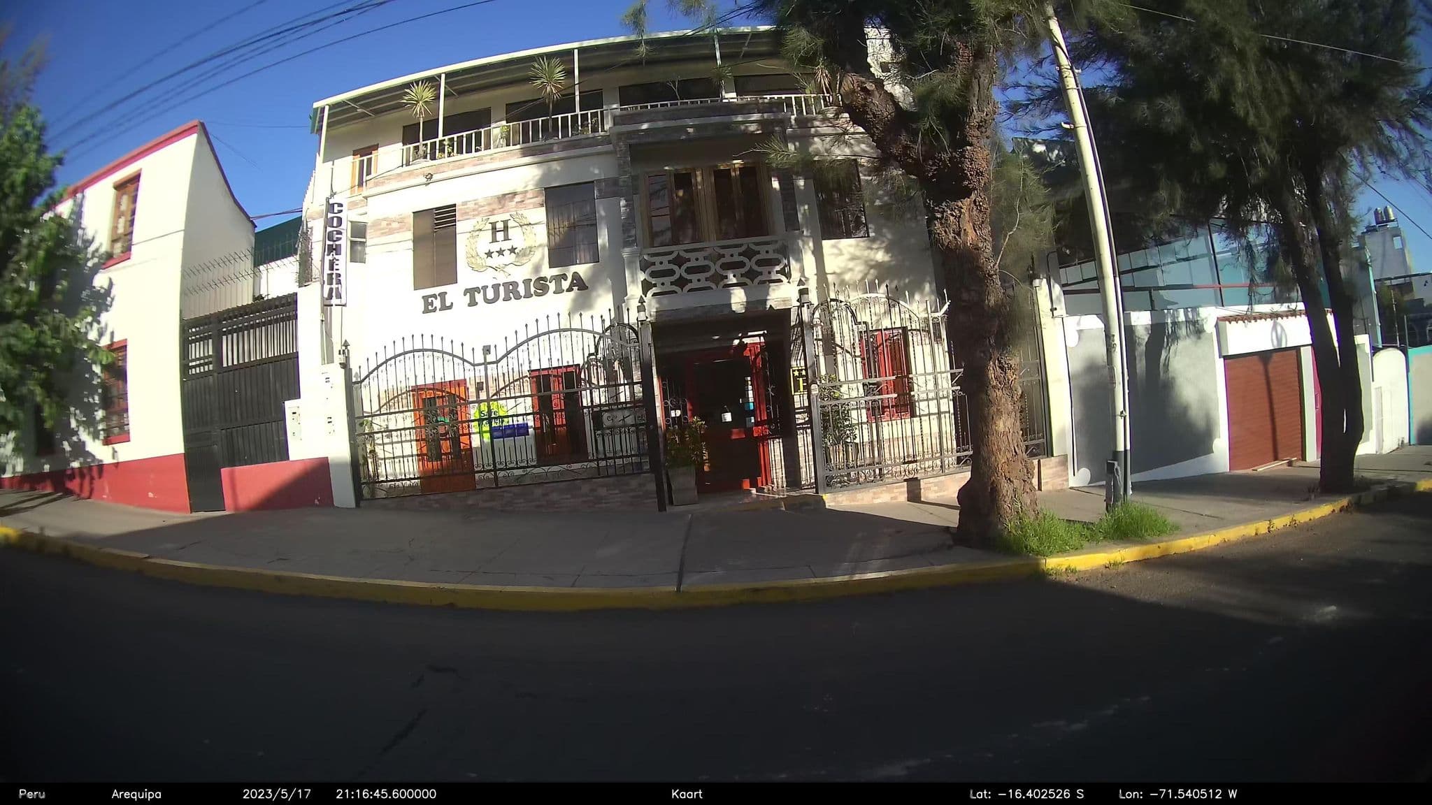 Street view near Casa de Avila Garden Hotel, Arequipa