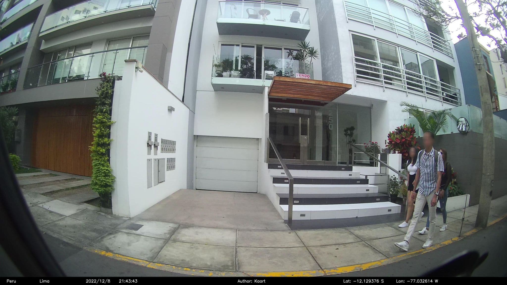 Street view near Malecon, Miraflores