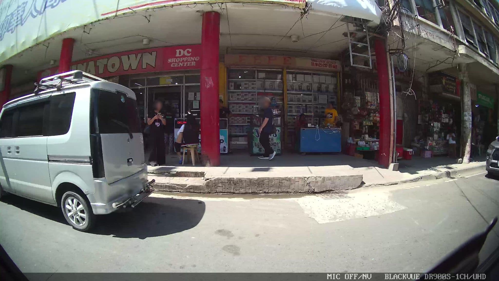 Street view near Evergreen Hotel, Davao