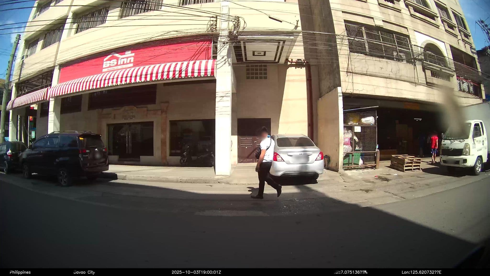 Street view near BS Inn, Davao — © kaart_3 (CC BY-SA · Mapillary)