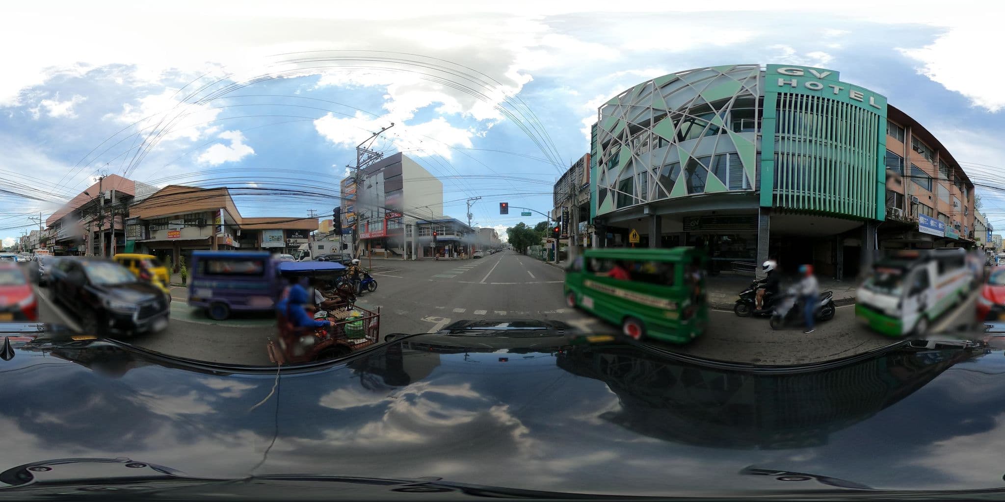 Street view near GV Hotel, Davao