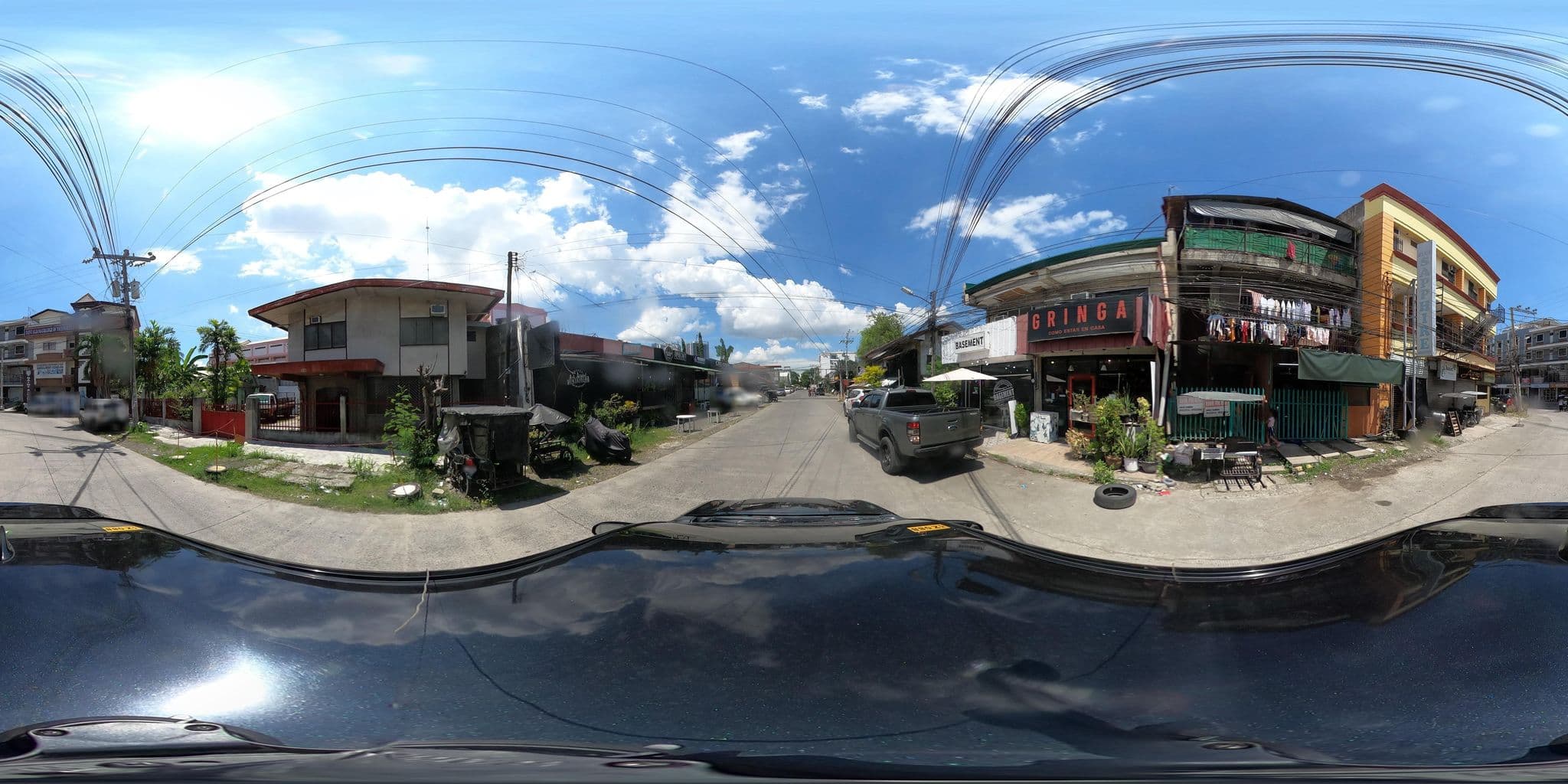 Street view near Chejenlou Dormitory, Davao
