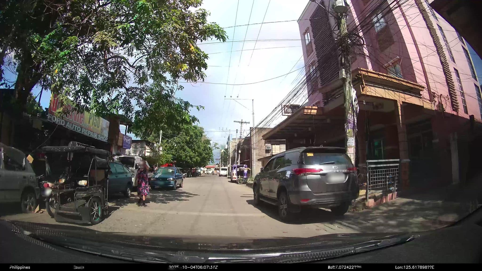 Street view near Piazza Luna Dormitory, Davao