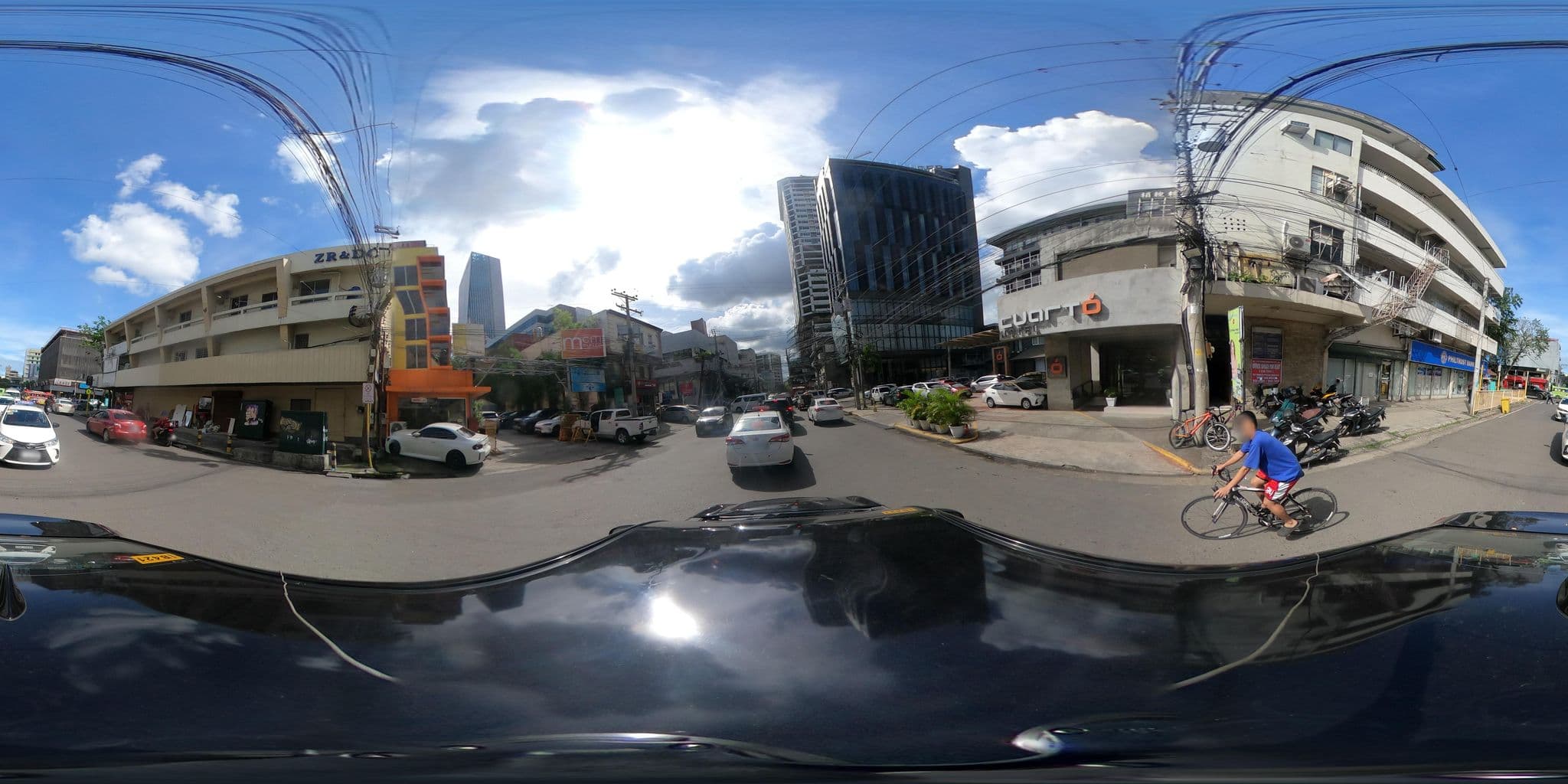 Street view near Cuarto Hotel, Cebu City — © Kaart---360 (CC BY-SA · Mapillary)