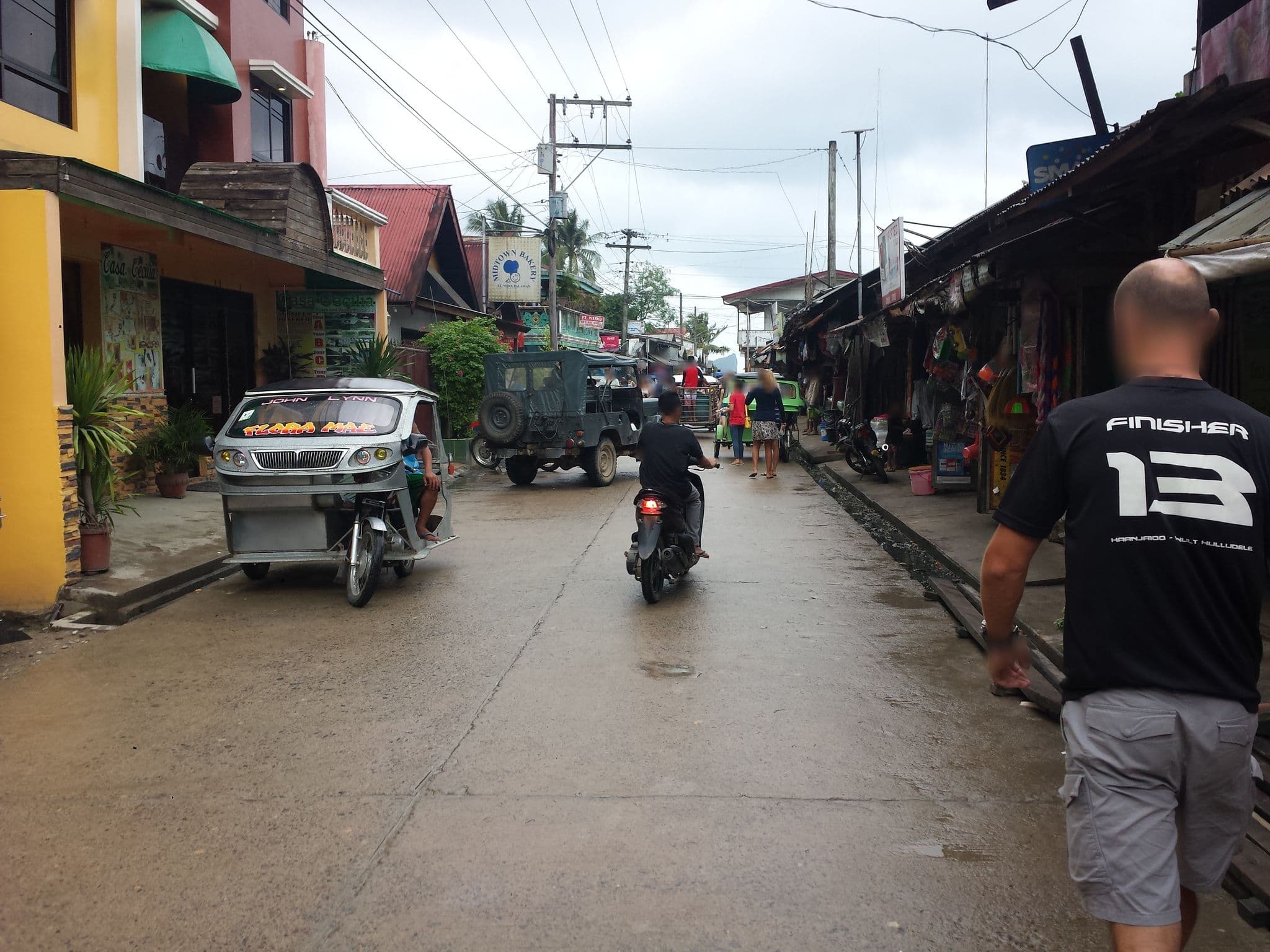 Street view near P Gomez Pension, El Nido — © mrtmrt (CC BY-SA · Mapillary)