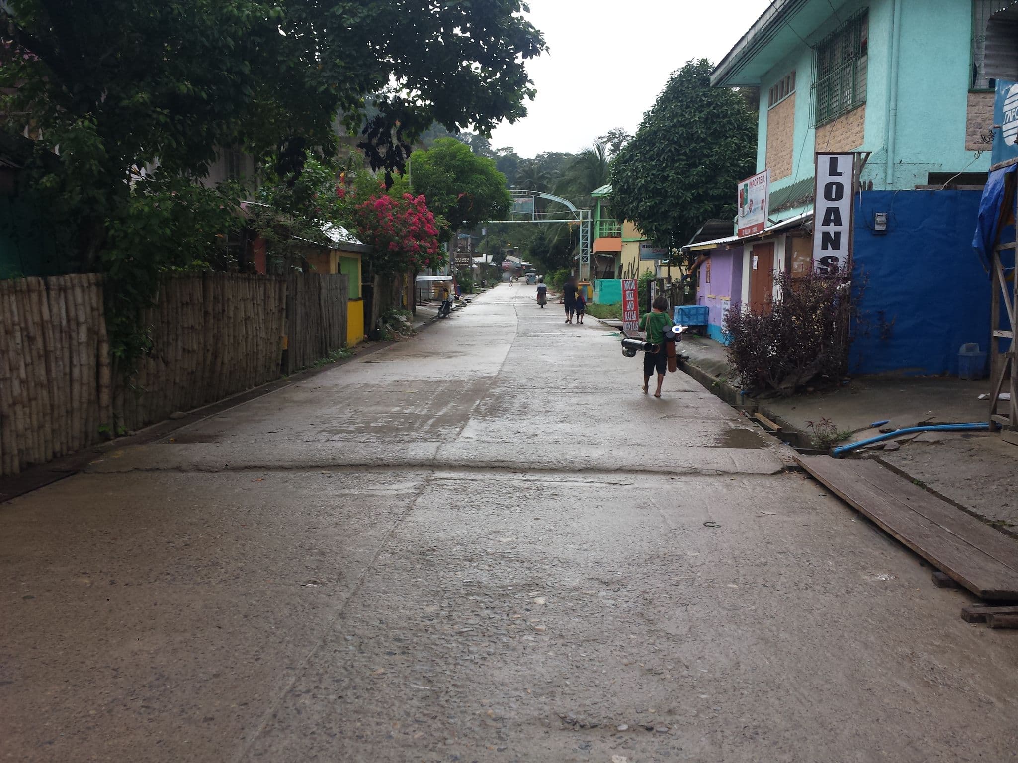 Street view near Francisco Inn, El Nido