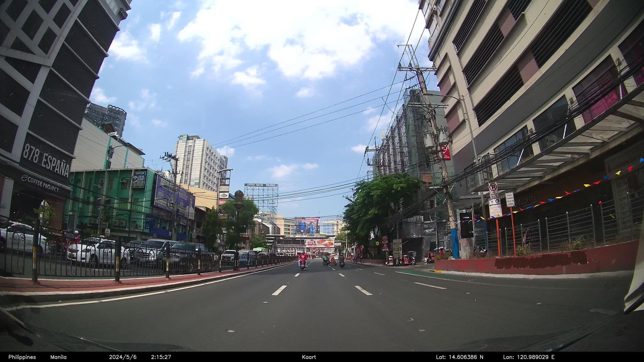 Street view near España Bakus, Manila — © kaartcam (CC BY-SA · Mapillary)