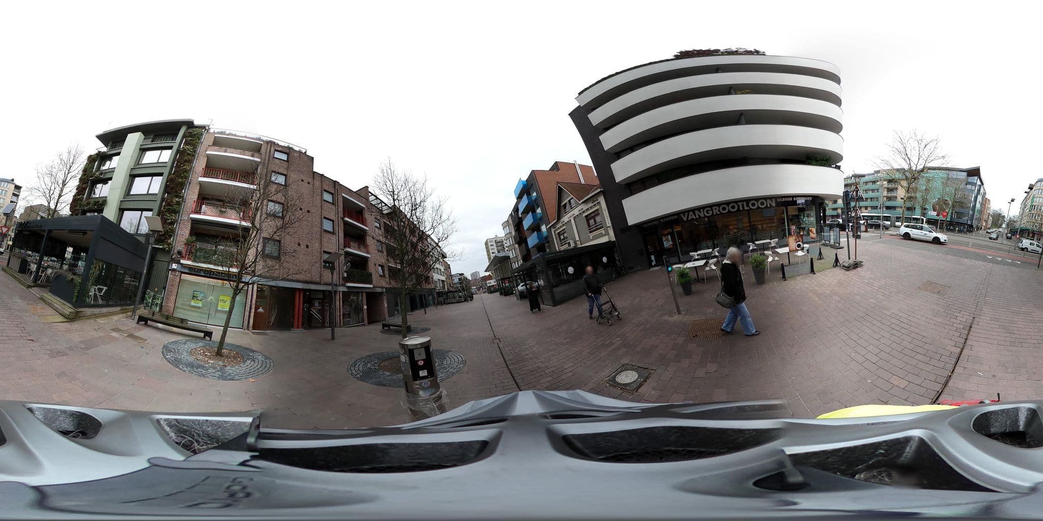 Street view near Green Hotel, Genk — © Eebie (CC BY-SA · Mapillary)