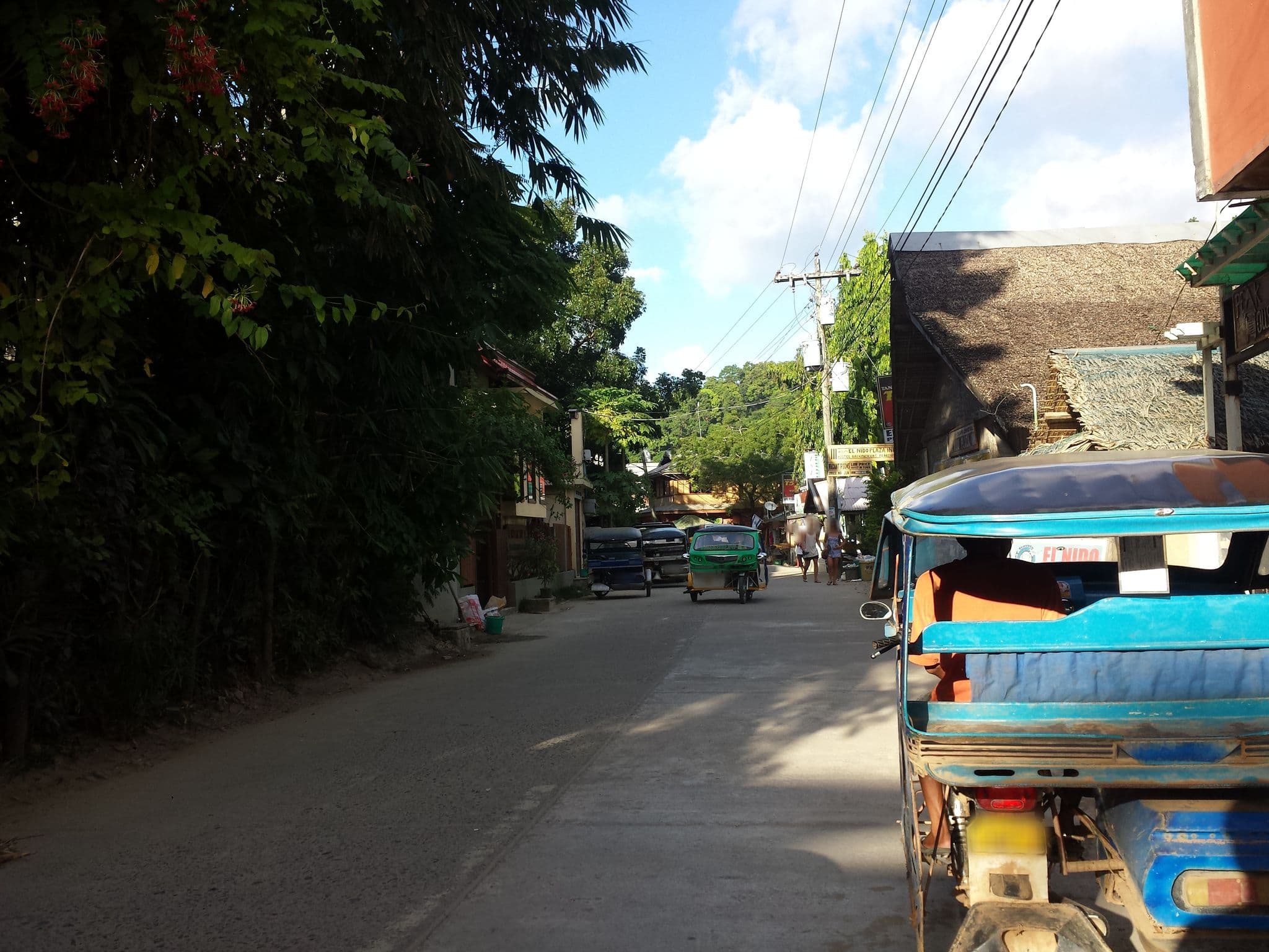 Street view near Peak House Garden Pension, El Nido