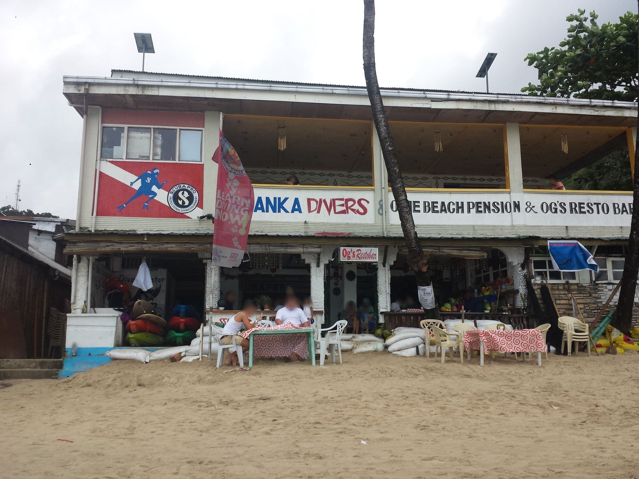 Street view near Ogie's Beach Pension, El Nido