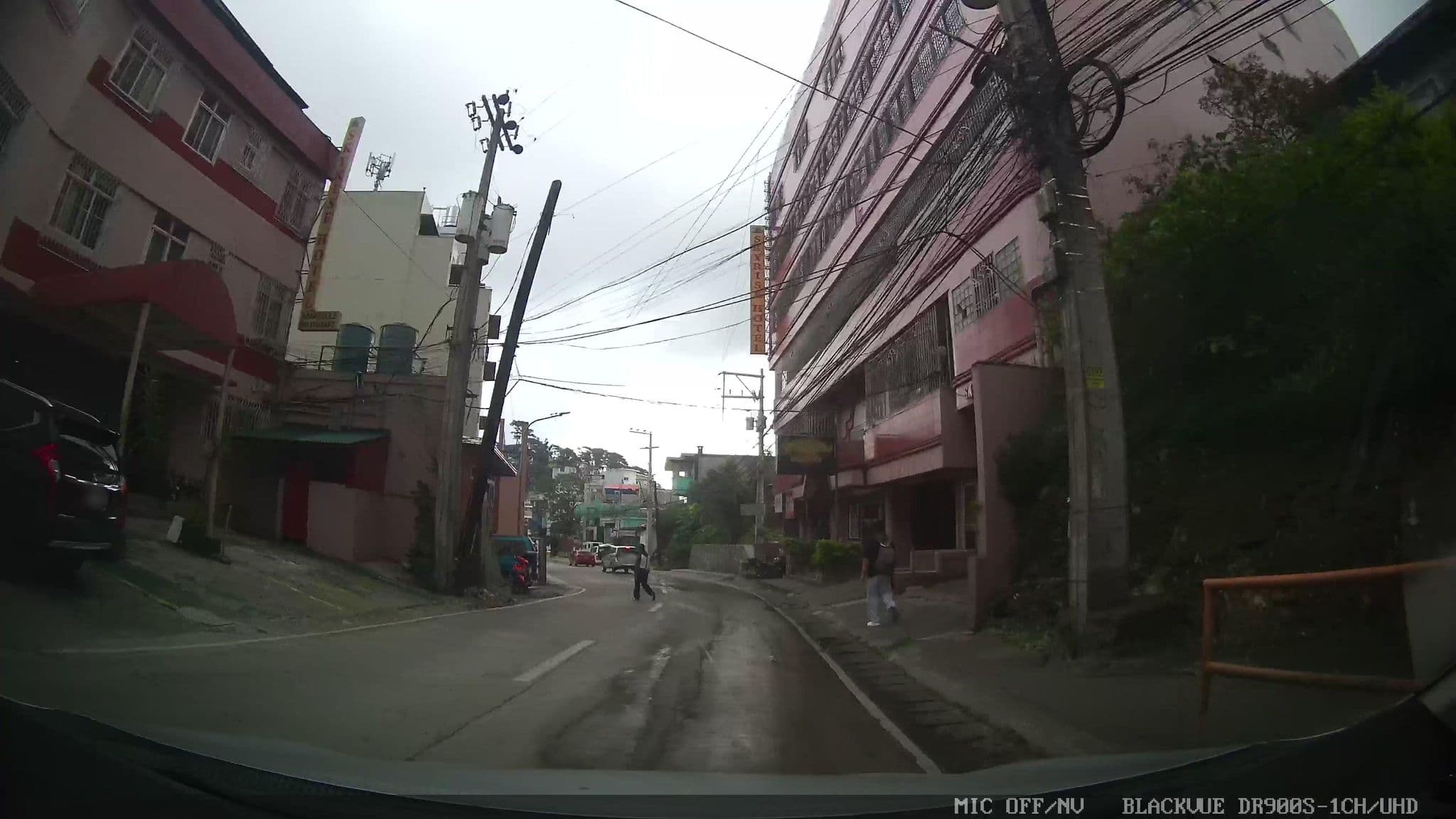 Street view near Skyrise Hotel, Baguio