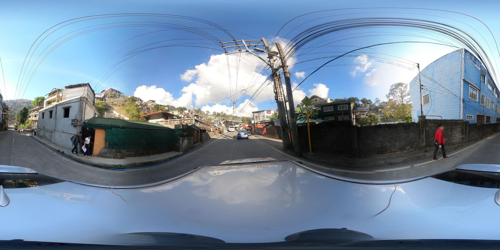 Street view near Piraso Resort, Baguio