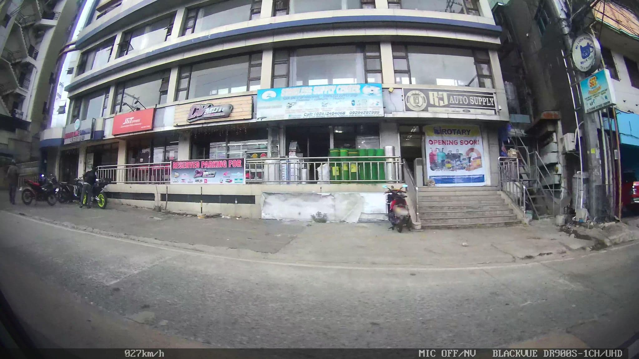 Street view near Romel Suites, Baguio