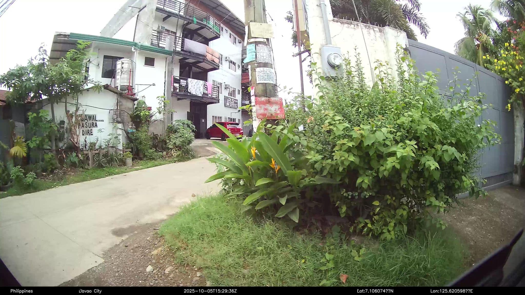 Street view near RL Studio Apartments, Davao — © kaart_4 (CC BY-SA · Mapillary)