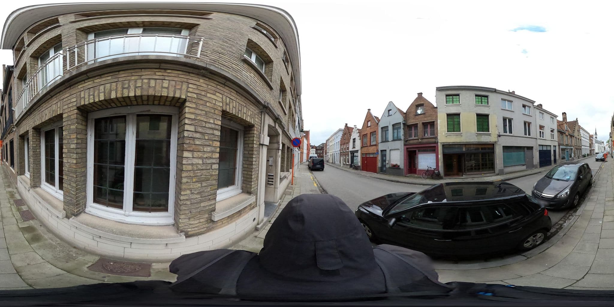Street view near B&B Next Door, Brugge — © imaginaire (CC BY-SA · Mapillary)
