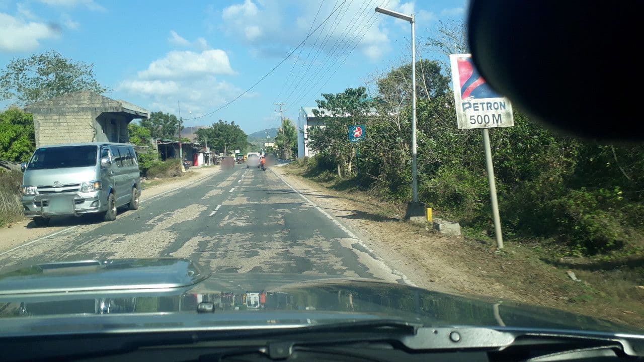 Street view near Bella Vita Guest House, Coron