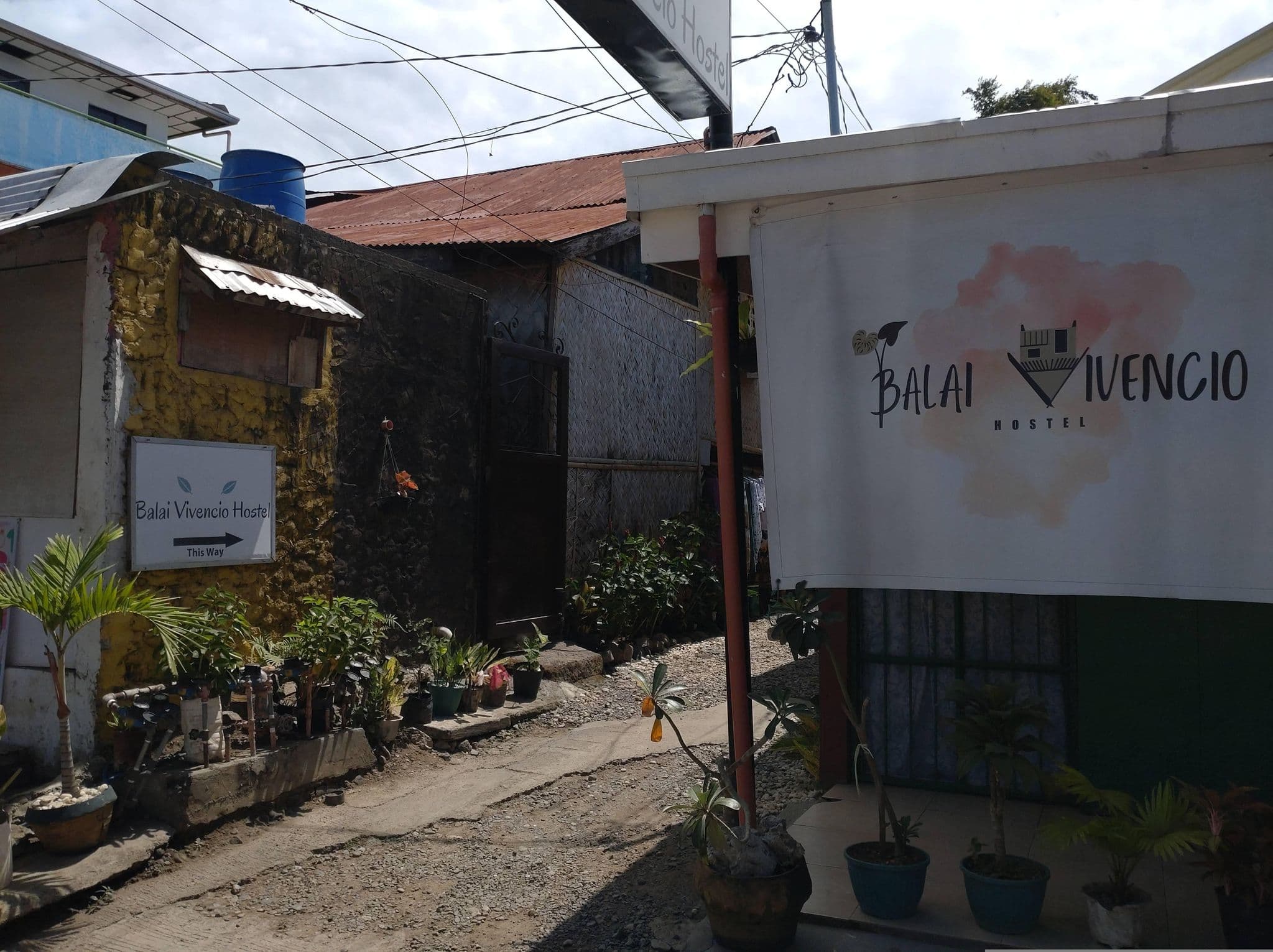 Street view near Balay Vivencio Hostel, Puerto Princesa