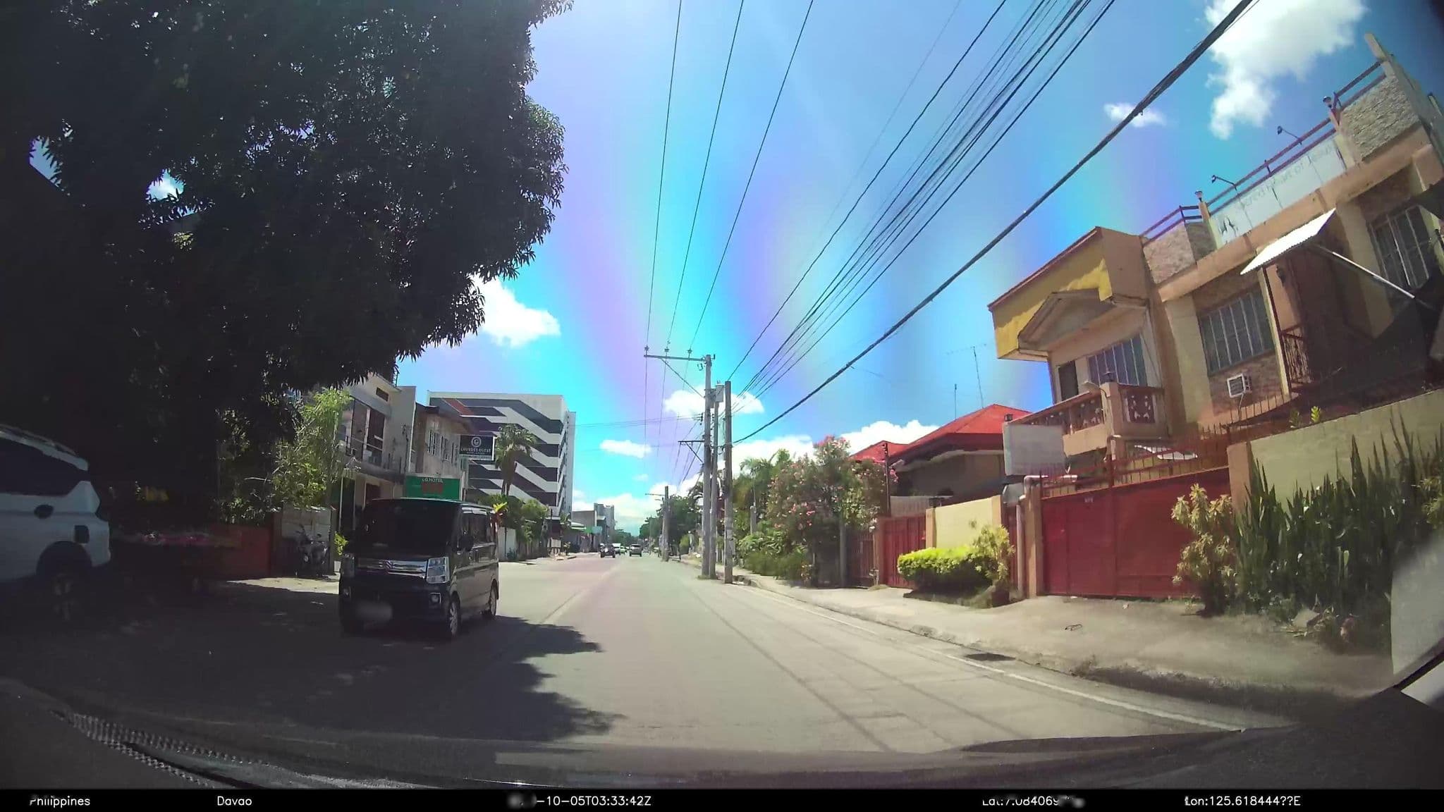 Street view near Sacred Heart of Jesus Dormitory, Davao — © kaart_1 (CC BY-SA · Mapillary)