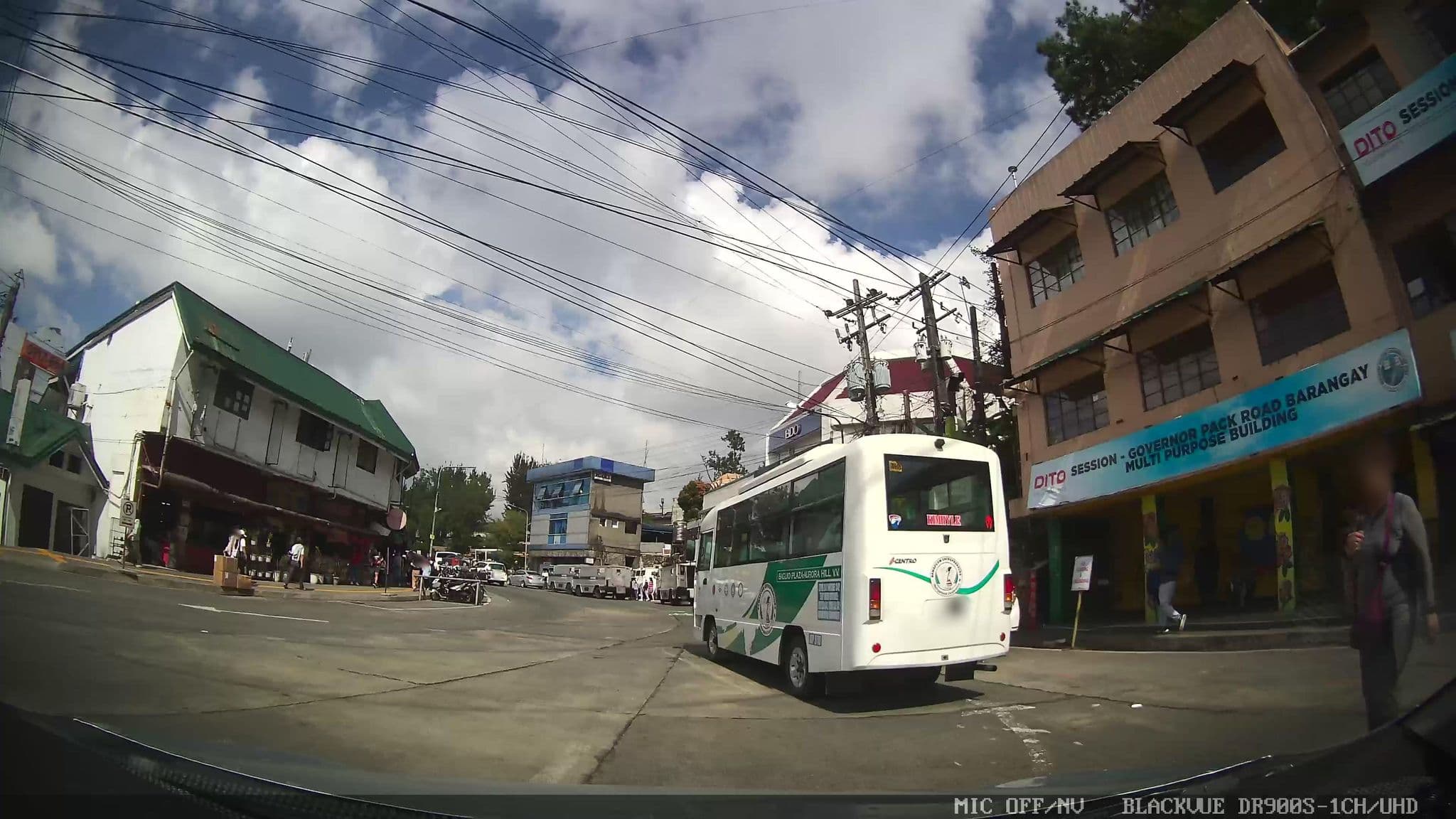 Street view near 3BU Hostel, Baguio