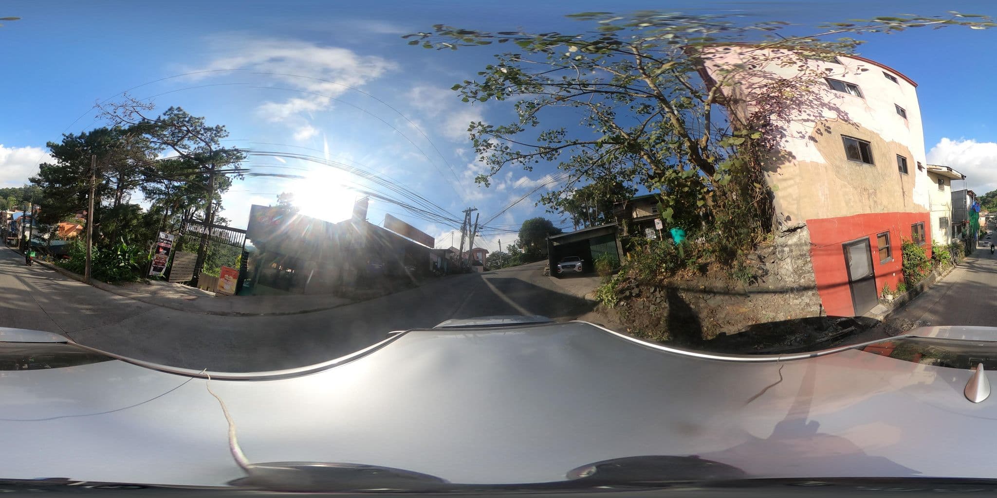 Street view near Casa La El, Baguio