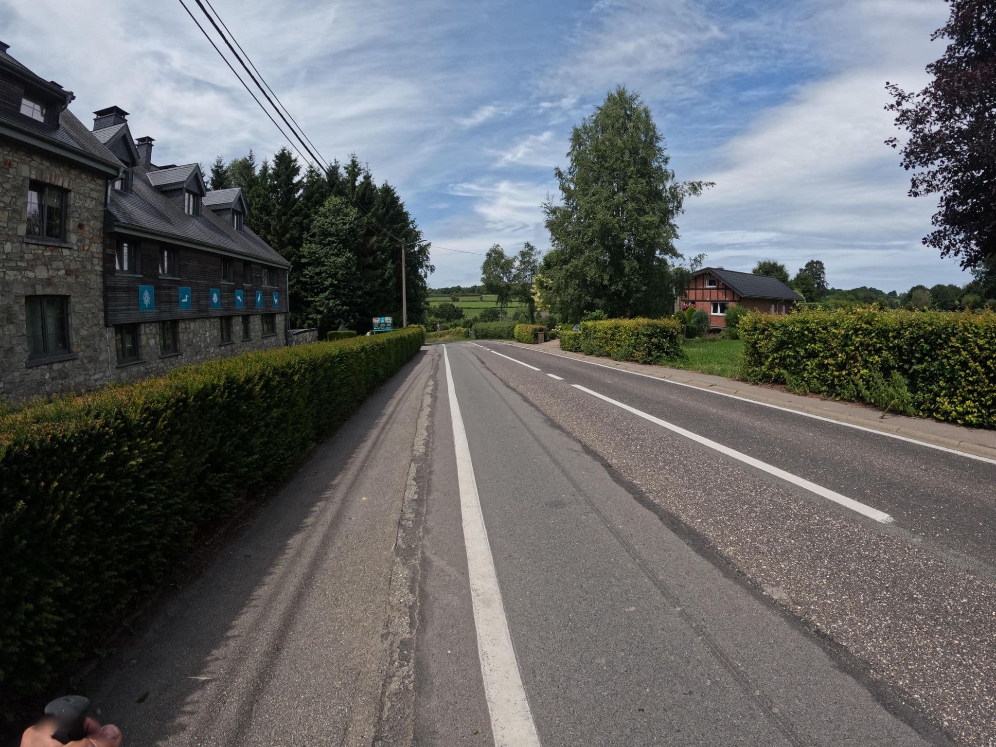 Street view near Le Lodge du Lac, Robertville — © vinisa (CC BY-SA · Mapillary)