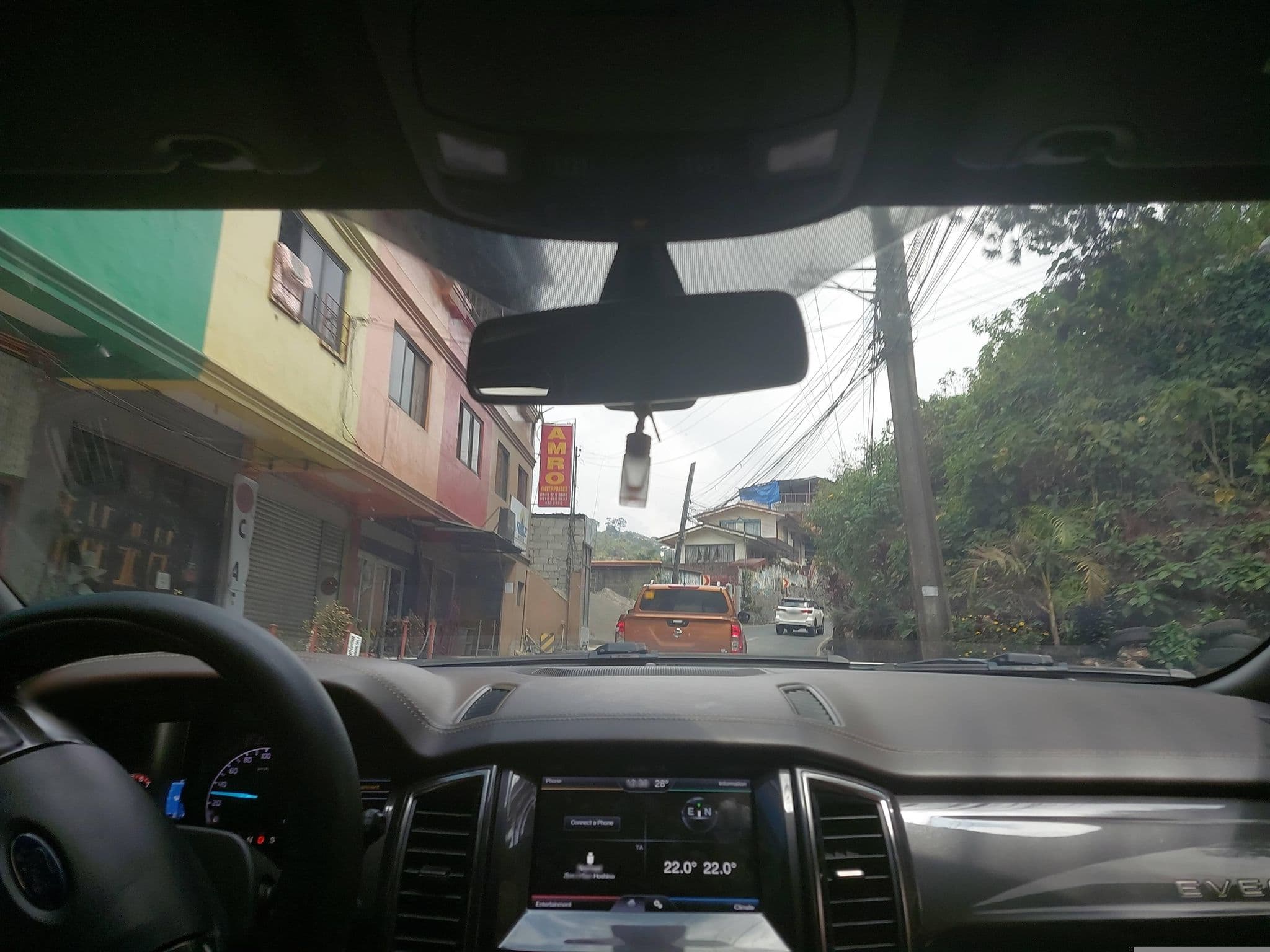 Street view near Belshang Lodge, Baguio