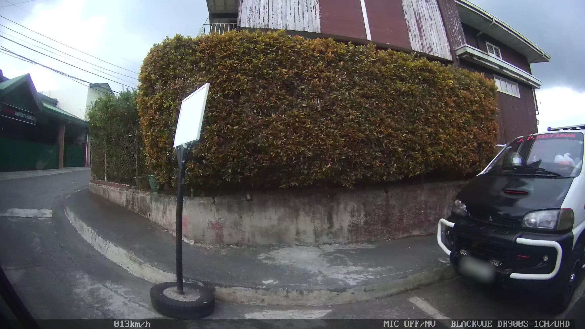 Street view near Recedencia Alekzandra, Baguio