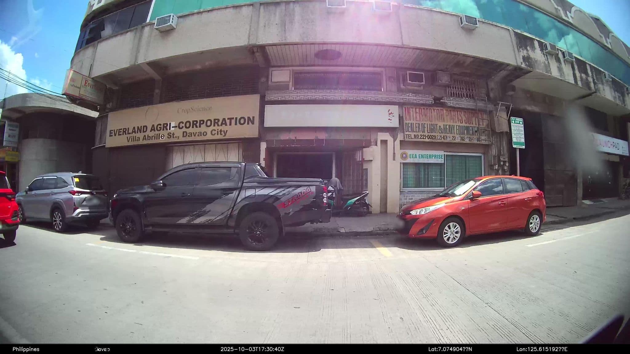 Street view near Southern Tourist Inn, Davao