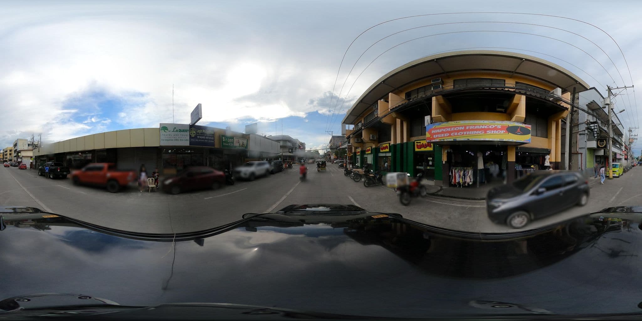 Street view near Triple V Inn, Davao — © kaart_360 (CC BY-SA · Mapillary)